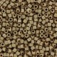 Miyuki delica Beads 11/0 - Duracoat galvanized matted champagne DB-1834F